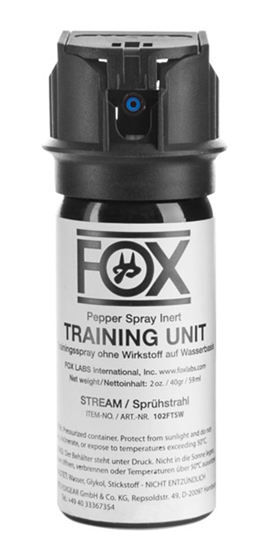 Trainings Tierabwehrspray Fox Labs Strahl ohne Wirkstoff